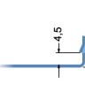 ролики для кулачкового вертикального фальца (0,63-1,0 мм) на RAS 22.09 - исполнительные размеры профиля для кулачкового вертикального фальца